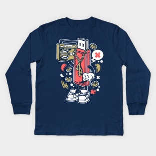 Analog vs. Digital Kids Long Sleeve T-Shirt